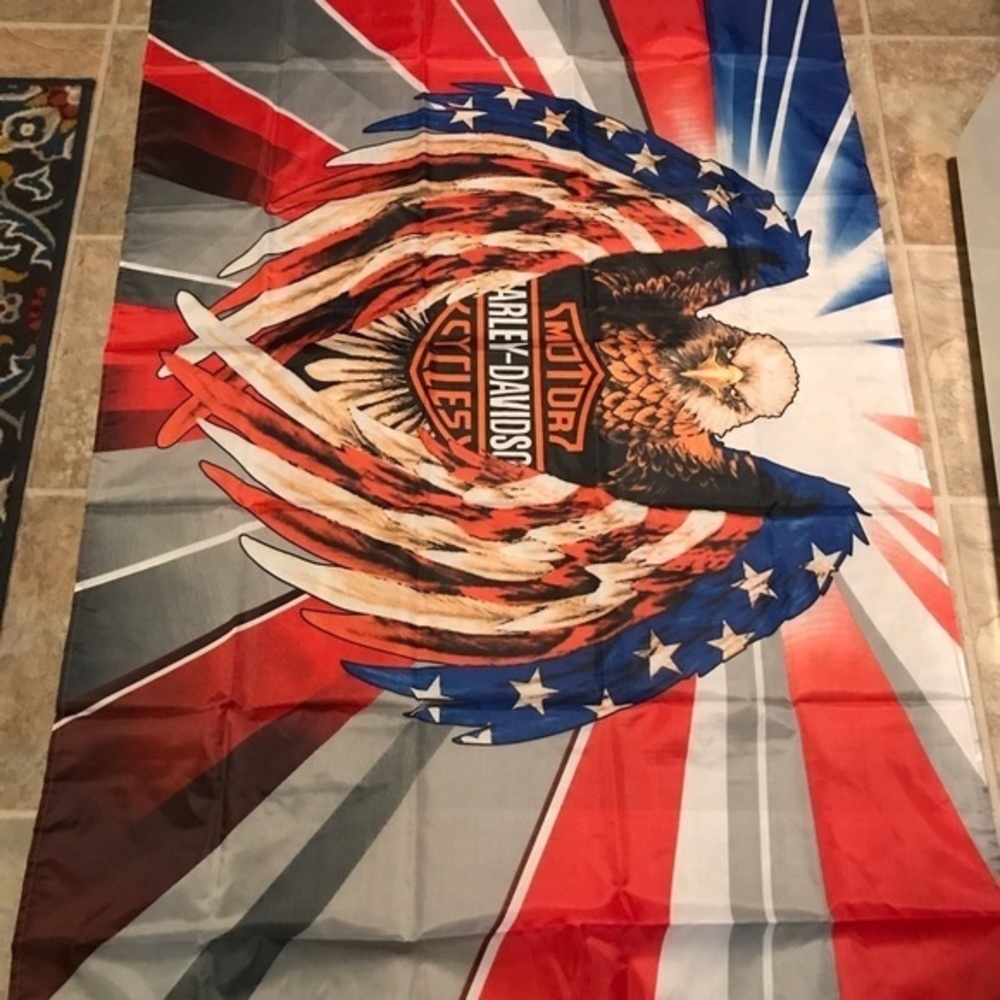 Harley Davidson Flag​​​​​​​